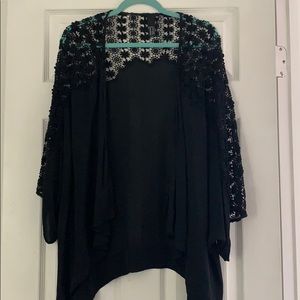 Kimono with a crochet detail!